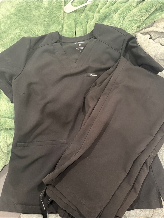 Jaanuu Tops - Jaanuu Women’s Black Scrub Set